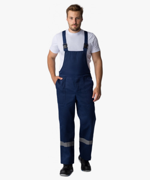 Костюм Труженик-2 СОП (тк.Смесовая,210) п/к, т.синий/оранжевый