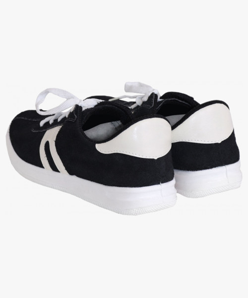 Кроссовки велюровые ЛЮКС черные