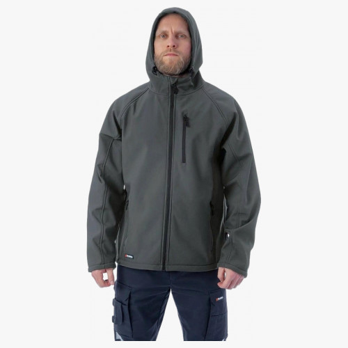 Куртка софтшелл Brodeks KS232, цвет серый