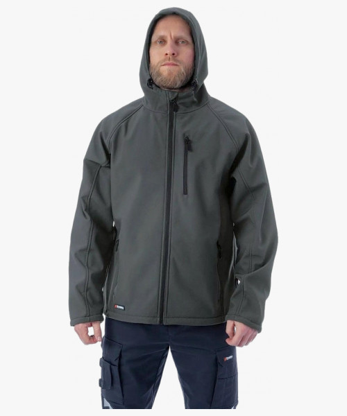 Куртка софтшелл Brodeks KS232, цвет серый