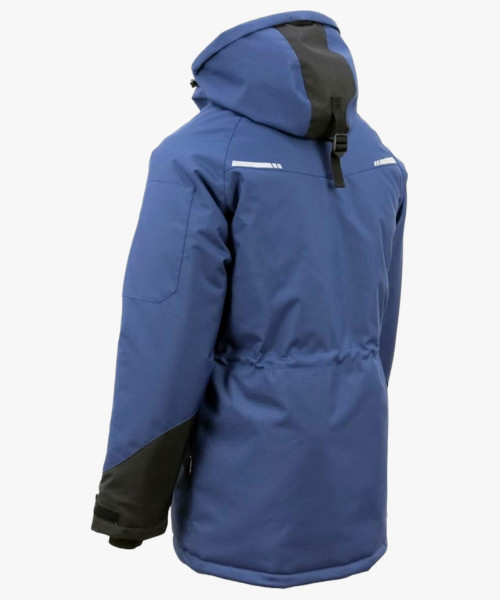 Куртка-парка зимняя мужская Brodeks KW215, цвет синий