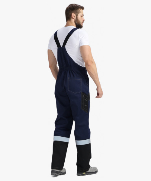 Костюм Виват-2 Премиум IMP (тк.Смесовая,240) п/к, т.синий/черный/васильковый