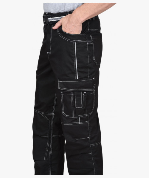 Костюм мужской СИРИУС-АЛЕКС куртка, брюки, чёрный