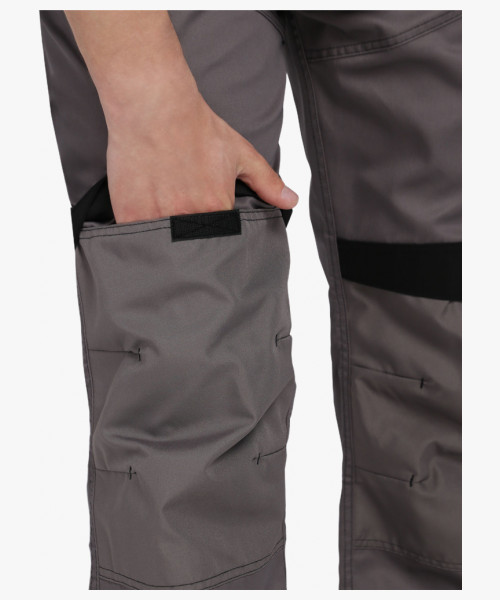 Брюки СИРИУС-ЦИТРИН ср.серый с черным