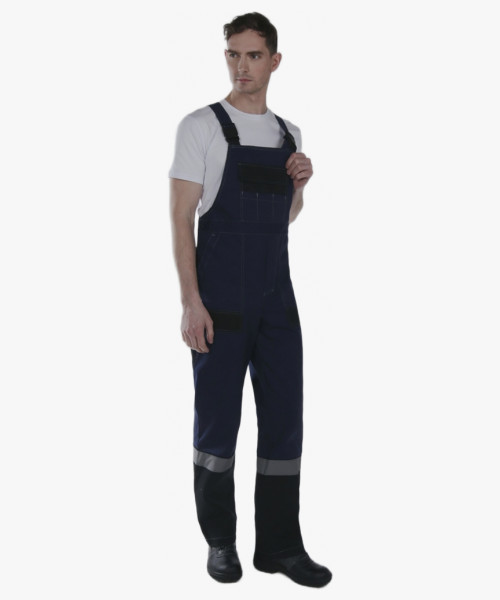 Костюм Виват-2 Премиум (тк.Смесовая,240) п/к, т.синий/черный/васильковый