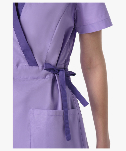 Костюм женский Симпл-001 (тк.Смесовая,120) MedLine, фиолетовый/сирень