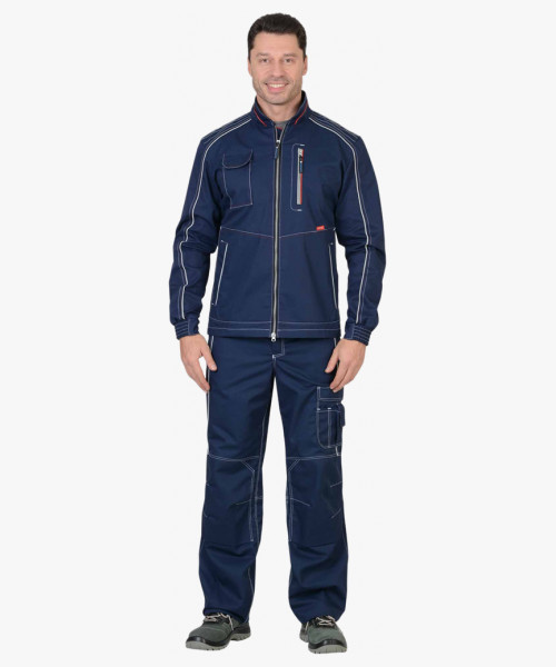 Костюм мужской СИРИУС-АЛЕКС куртка, брюки, синий