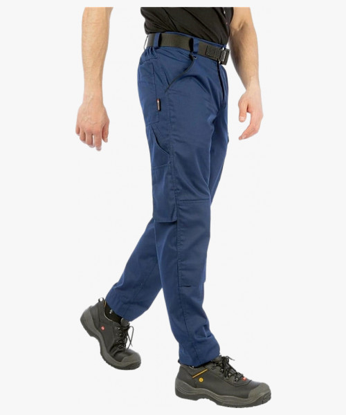 Брюки летние мужские Brodeks KS301, цвет синий