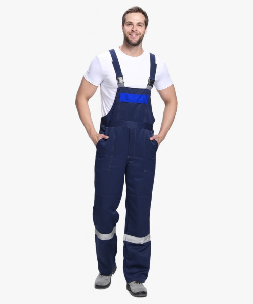 Костюм Лигор-2 СОП У. (тк.Смесовая,210) п/к, т.синий/васильковый