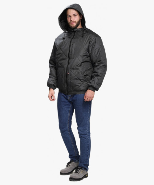 Куртка демисезонная Бомбер-Люкс (тк.Дюспо), серый