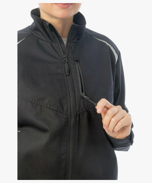 Куртка рабочая женская Brodeks KS228, цвет чёрный