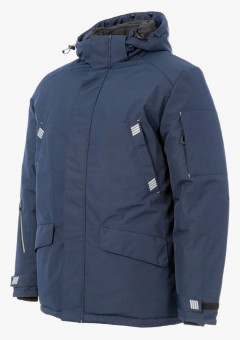 Куртка-парка зимняя мужская Brodeks KW204, цвет синий