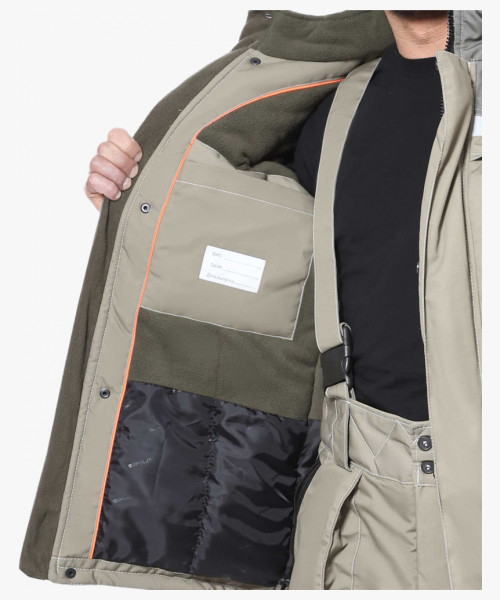 Костюм СИРИУС-ОЗОН куртка, брюки св.оливковый с т.оливковым