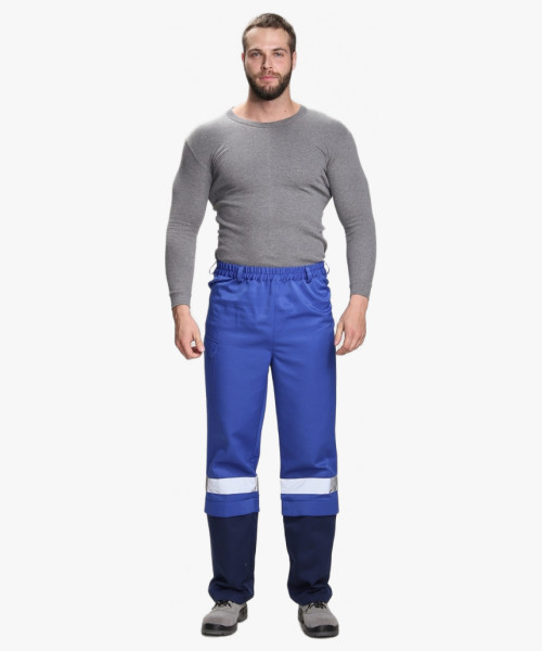 Костюм рабочий Антигнус (тк.Смесовая,210), т.синий/васильковый