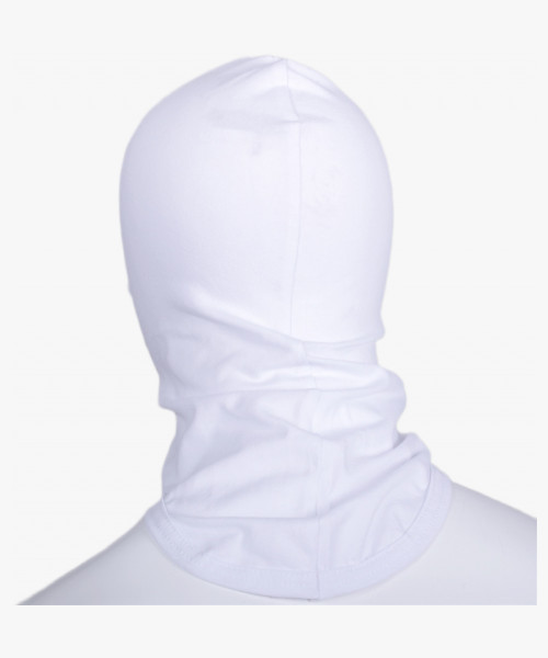 Подшлемник открытое лицо (тк.Кулирка/лайкра), белый
