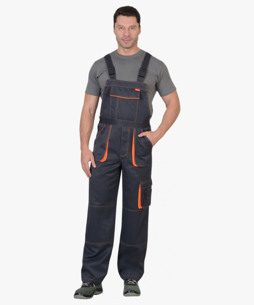 Полукомбинезон мужской СИРИУС-CROWN серый