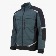 Куртка летняя мужская Brodeks KS202, цвет хвойный, чёрный