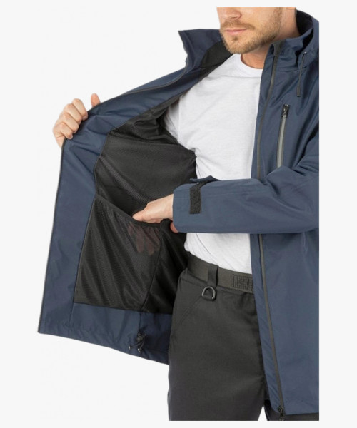 Куртка-парка летняя мужская Brodeks KS213, цвет синий