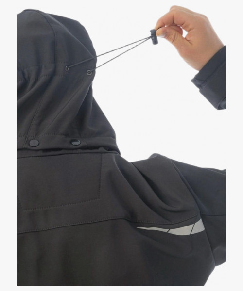 Куртка софтшелл летняя мужская Brodeks KS207, цвет чёрный