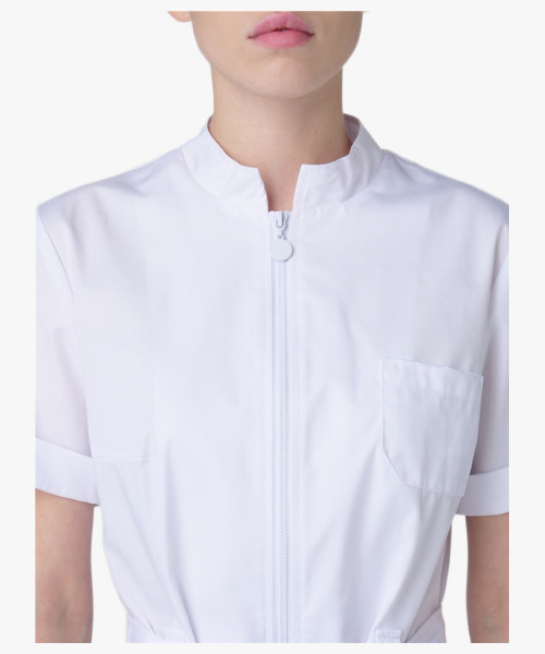 Халат женский Сансара-005 (тк.Смесовая,160) MedLine, белый