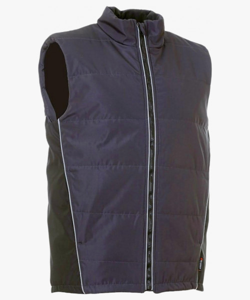 Жилет утеплённый Brodeks KW101, цвет серый, чёрный