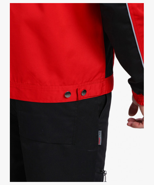 Куртка ProfLineSpecialist (тк.Смесовая,240), красный/черный