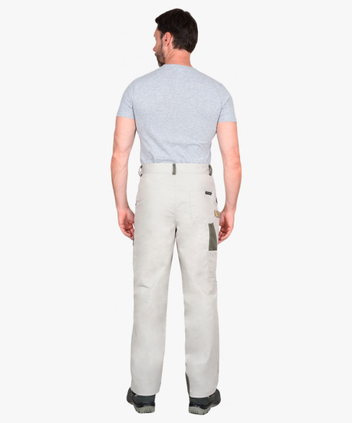 Брюки СИРИУС-КАСПИЙ молочный с оливой и песочным и СОП