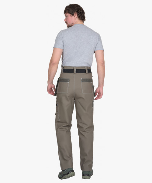 Брюки СИРИУС-ТОКИО т. песочный с хаки 100% х/б пл. 265 г/кв.м