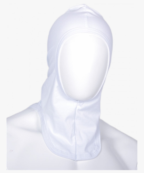 Подшлемник открытое лицо (тк.Кулирка/лайкра), белый