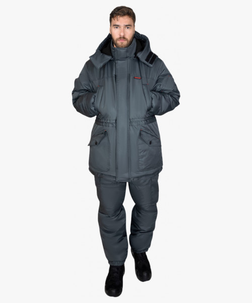 Костюм СИРИУС-ГОРКА зимний, куртка, брюки, серый
