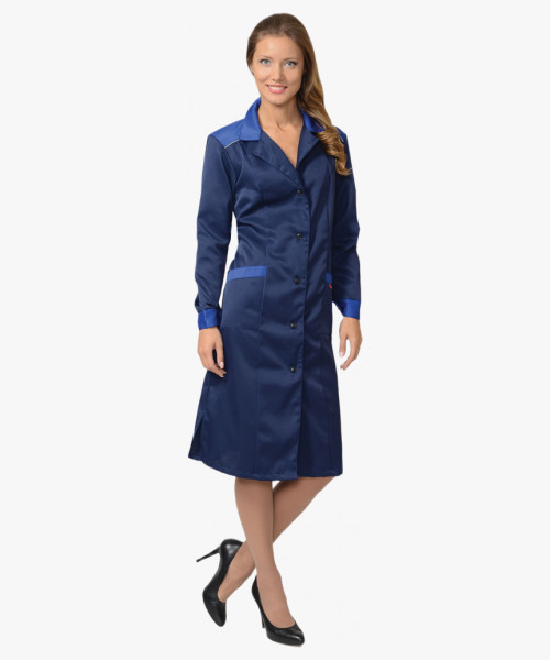Халат женский СИРИУС-ТЕХНОЛОГ синий