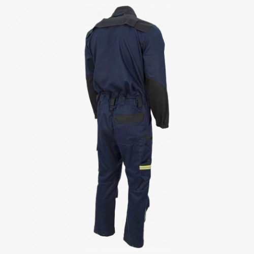 Комбинезон сварщика 1 класса Brodeks FS58-01, цвет тёмно-синий, чёрный