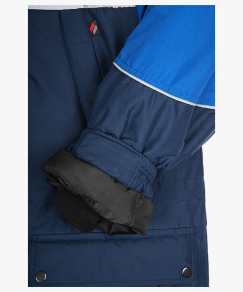 Костюм зимний Сибер СОП (Балтекс, 210) п/к, темно-синий/васильковый