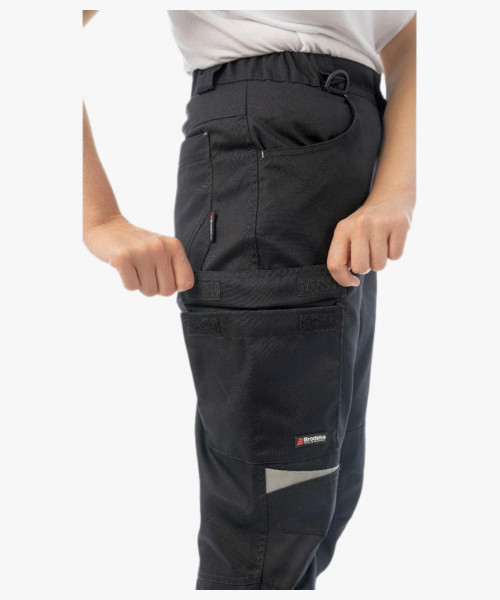 Брюки рабочие женские Brodeks KS328, цвет чёрный