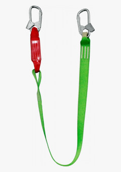 Строп аА+К20 (лента) с амортизатором 2 монт. кар. 1,5м