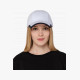 Бейсболка Honor, белая с темно-синим кантом