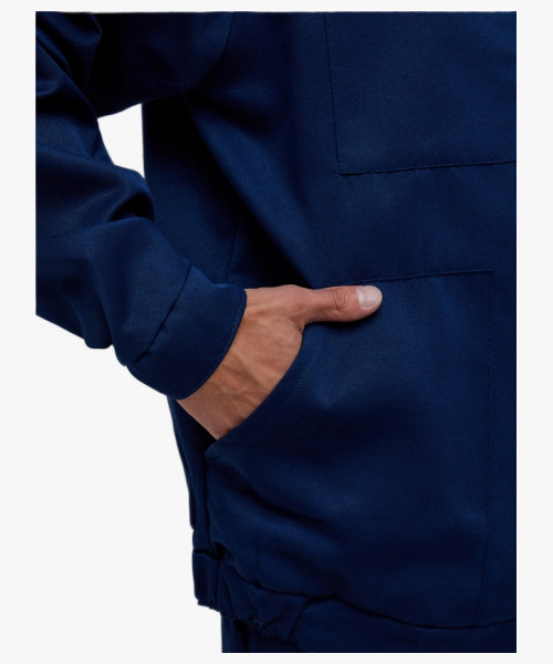 Костюм Техник-2 СОП (тк.Смесовая,210) п/к, т.синий/васильковый