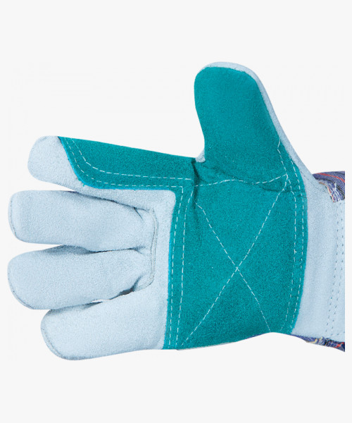 Docker Перчатки комбинированные из спилка c усиленной ладонью