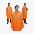 Плащ влагозащитный сигнальный ProfLineBase СОП (ПВХ,180), оранжевый