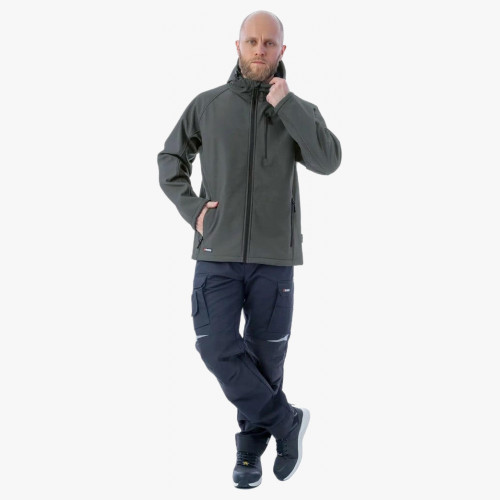 Куртка софтшелл Brodeks KS232, цвет серый