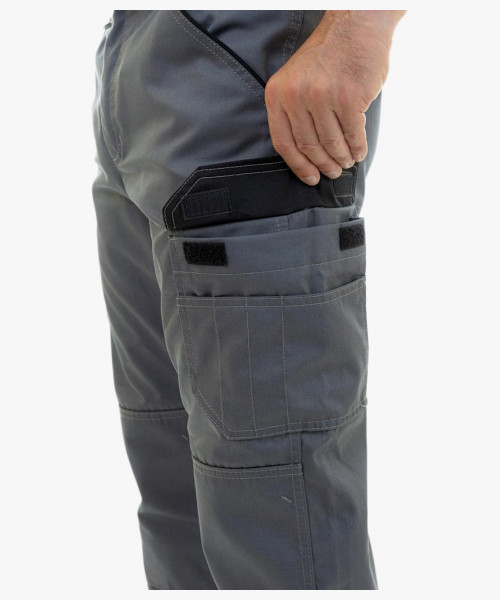 Брюки летние мужские Brodeks KS301, цвет серый