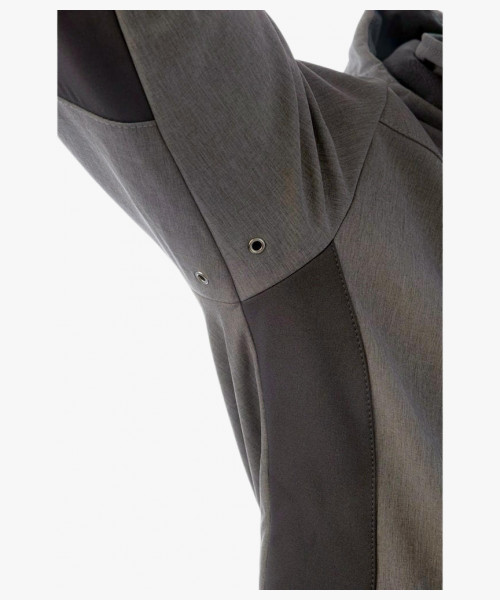 Куртка софтшелл летняя мужская Brodeks KS237, цвет серый, чёрный