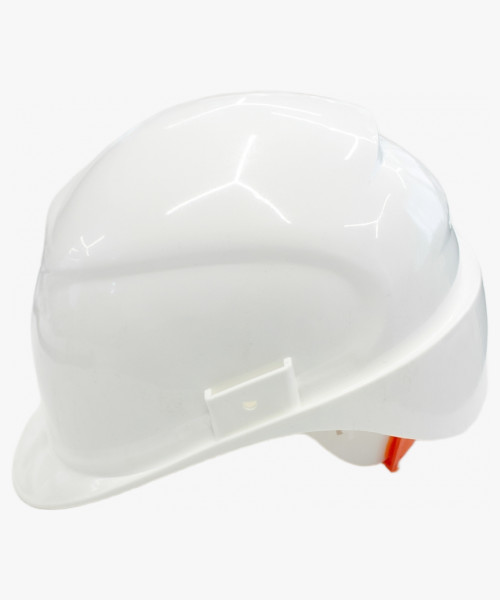 Каска защитная с вентиляцией (с храповиком), белая