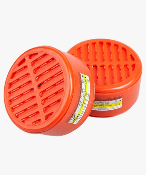 Полумаска Бриз-3201 (РУ) газопылезащитная с фильтром А1В1Е1К1Р1 RD