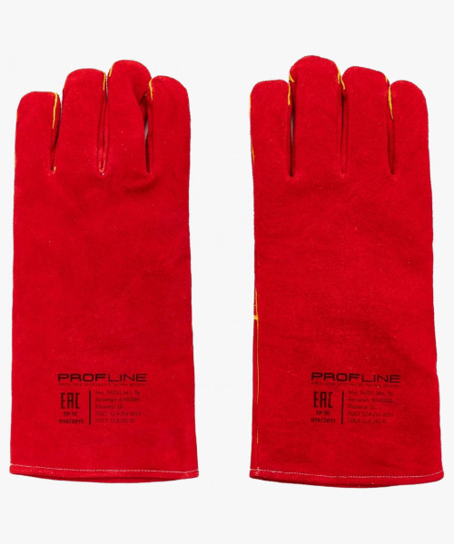 Перчатки спилковые утепленные термозащитные ProfLineSpecialist