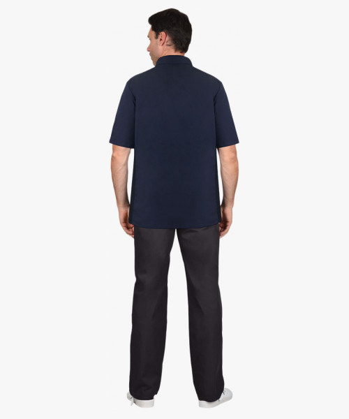 Блуза СИРИУС-ОСКАР мужская темно-синяя