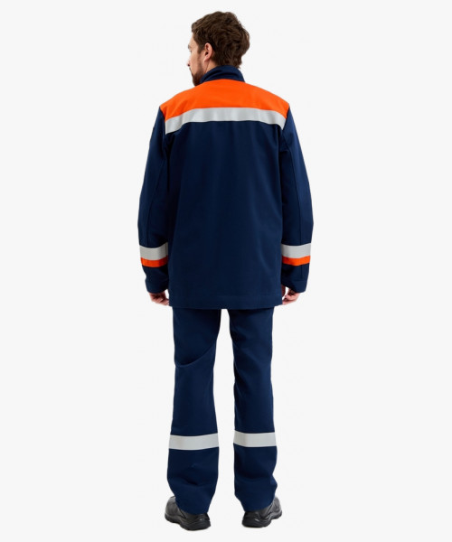 Костюм летний Энергия-А (13,2 кал.), т.синий/оранжевый