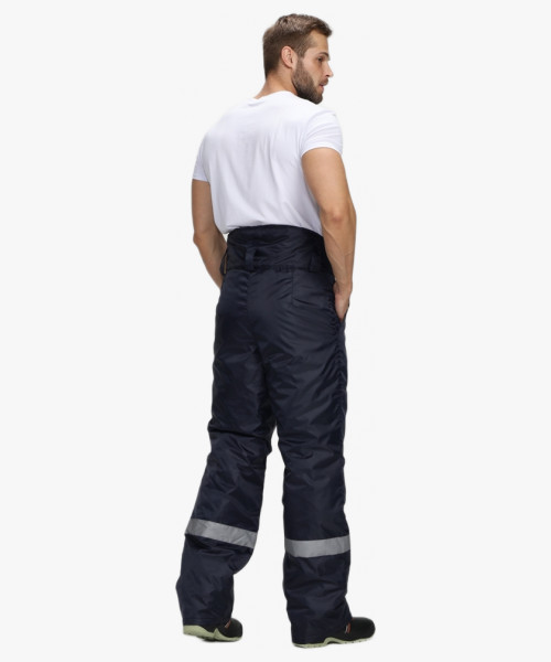 Брюки зимние Стандарт СОП (тк.Оксфорд), т.синий