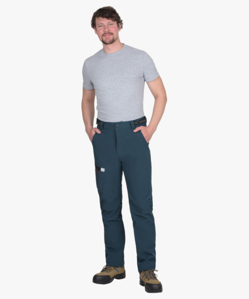 Брюки СИРИУС-СПЕЙС софтшелл морская волна