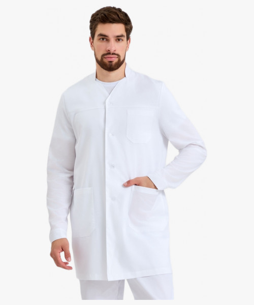 Халат мужской Карат (тк.Панацея,150), белый